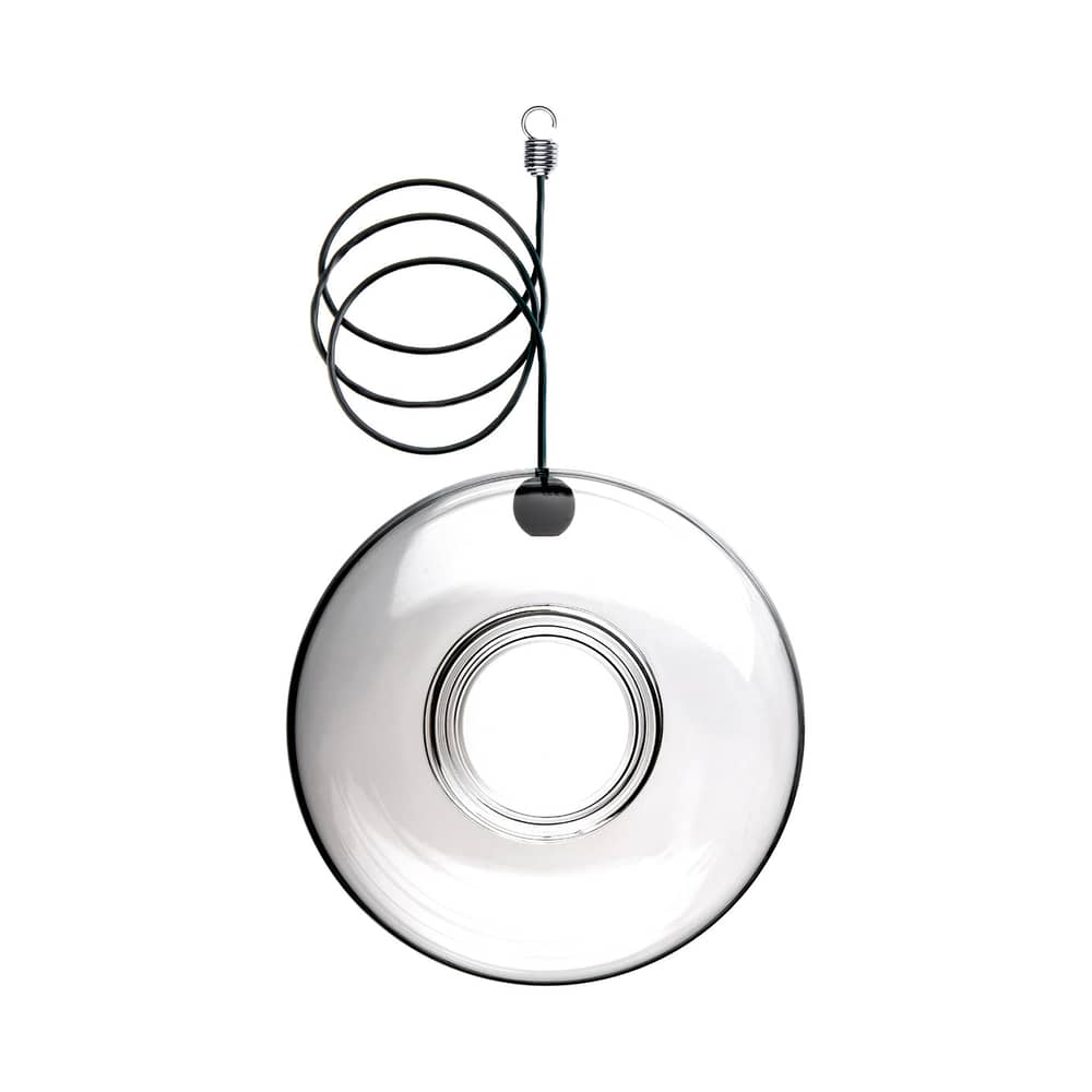 Déflecteur En Verre Pour Mangeoire à Oiseaux - Protection Contre écureuils Et Intempéries, Transparent, 33 Cm
