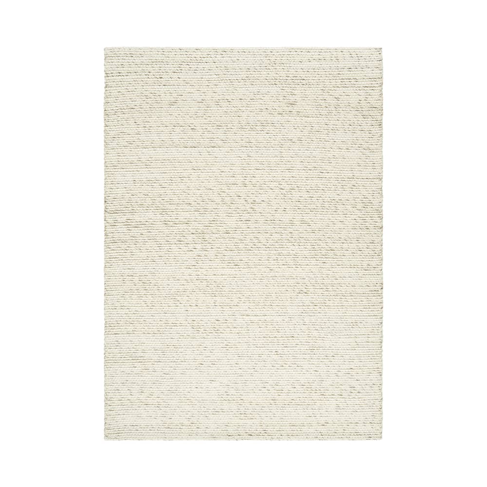 Tapis Loopy / 200 x 300 cm - Tom Dixon - Naturel - Coton, Laine de Nouvelle-Zélande