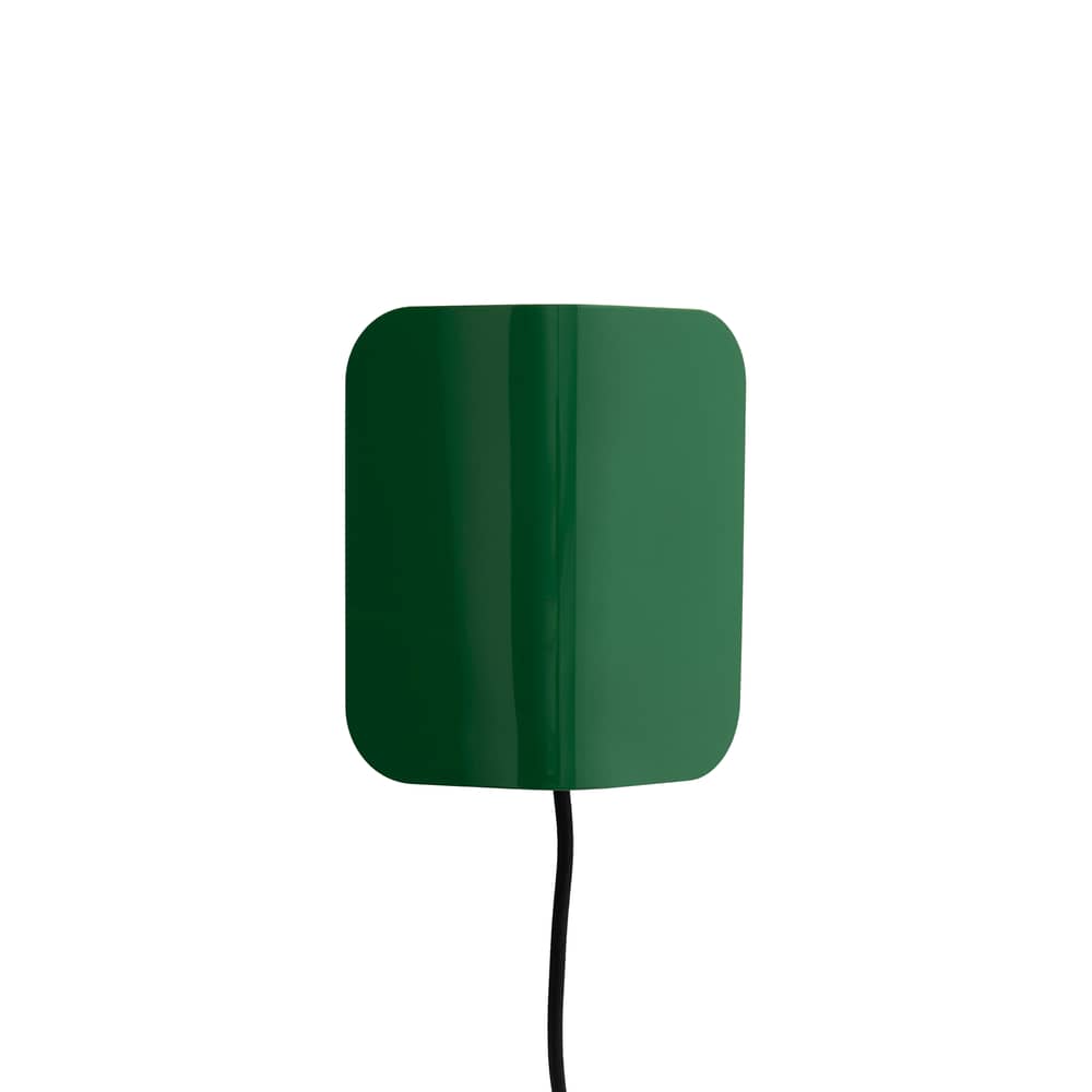 Applique avec prise Apex métal vert / Orientable - Hay - Vert émeraude - Acier peint