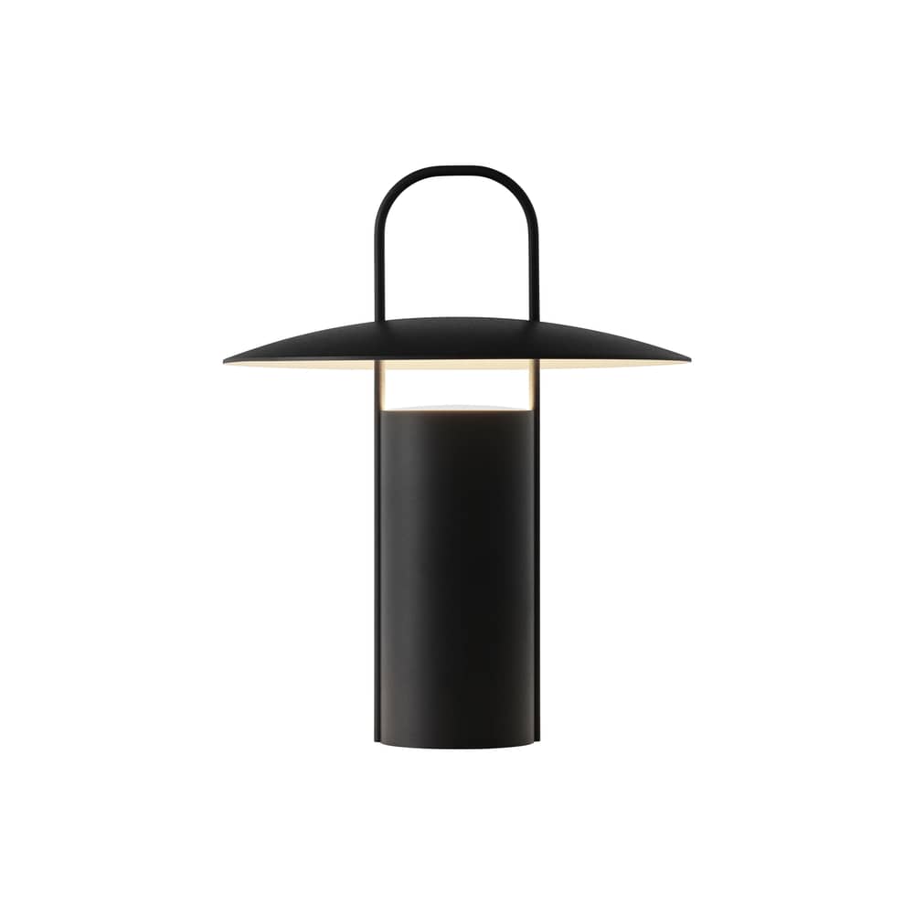 Ray Wireless rechargeable outdoor lamp metal black / Ø 21 x H 23.5 cm - Metal - Audo Copenhagen - Black - Aluminium