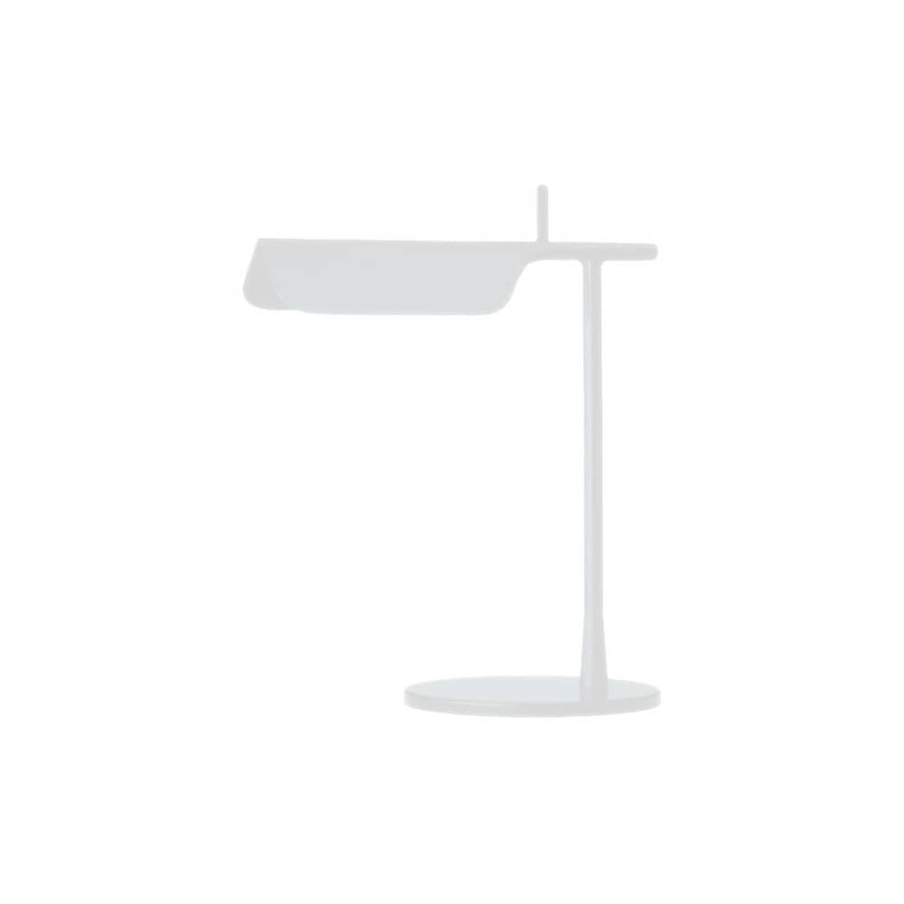 Lampada da tavolo Tab T LED metallo bianco / regolabile - Flos - Bianco - Alluminio, PMMA