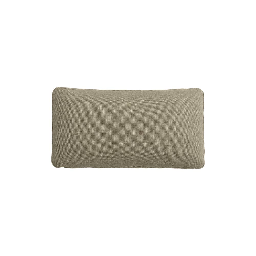 Accessoire  / Coussin décoratif pour canapés Outline - 55 x 30 cm - Muuto - Tissu vert (Clay 15) -  Ouate, Fibres de polyester, Tissu Kvadrat