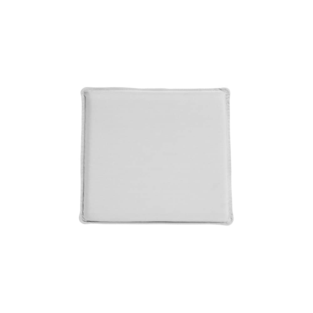  Accessory textile grey white / Seat cushion for the Hee bar stool - Hay - Light grey - Olefin fabric, Polyurethane foam