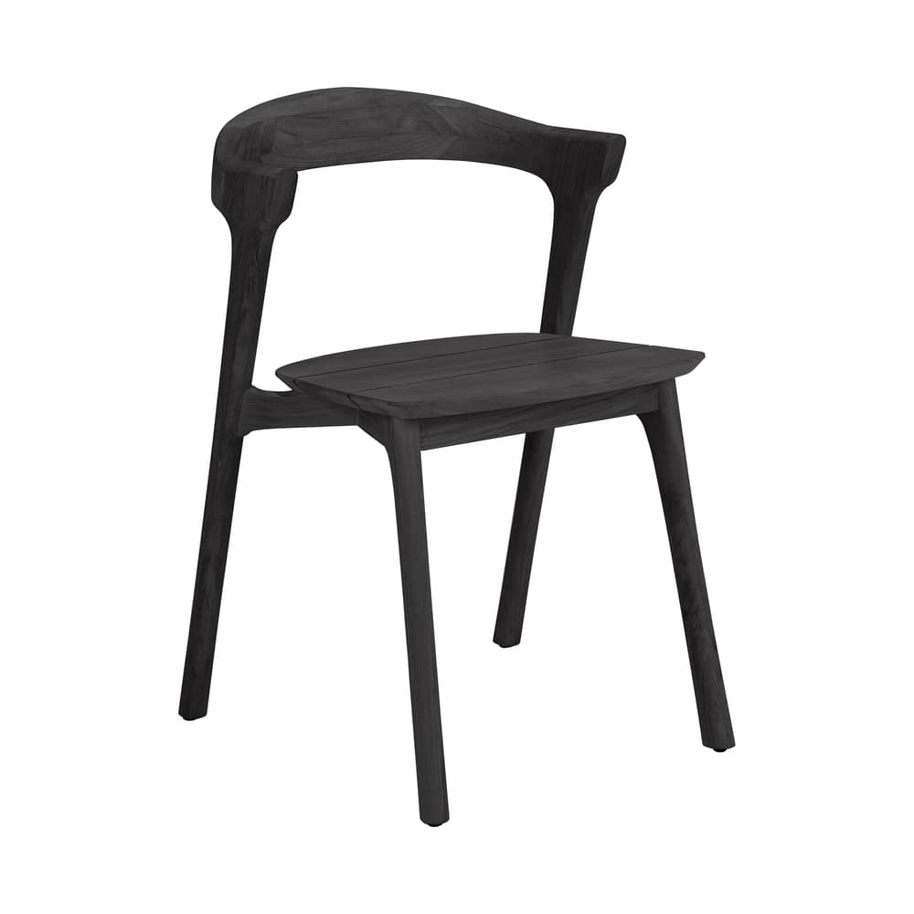Chaise Bok Outdoor bois noir Ethnicraft - nouvelle collection ethnicraft
