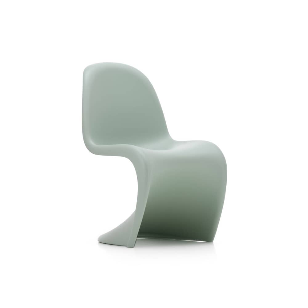 Chaise enfant Panton Junior plastique vert / By Verner Panton, 1959 - Vitra - Menthe douce - Polypropylène teinté
