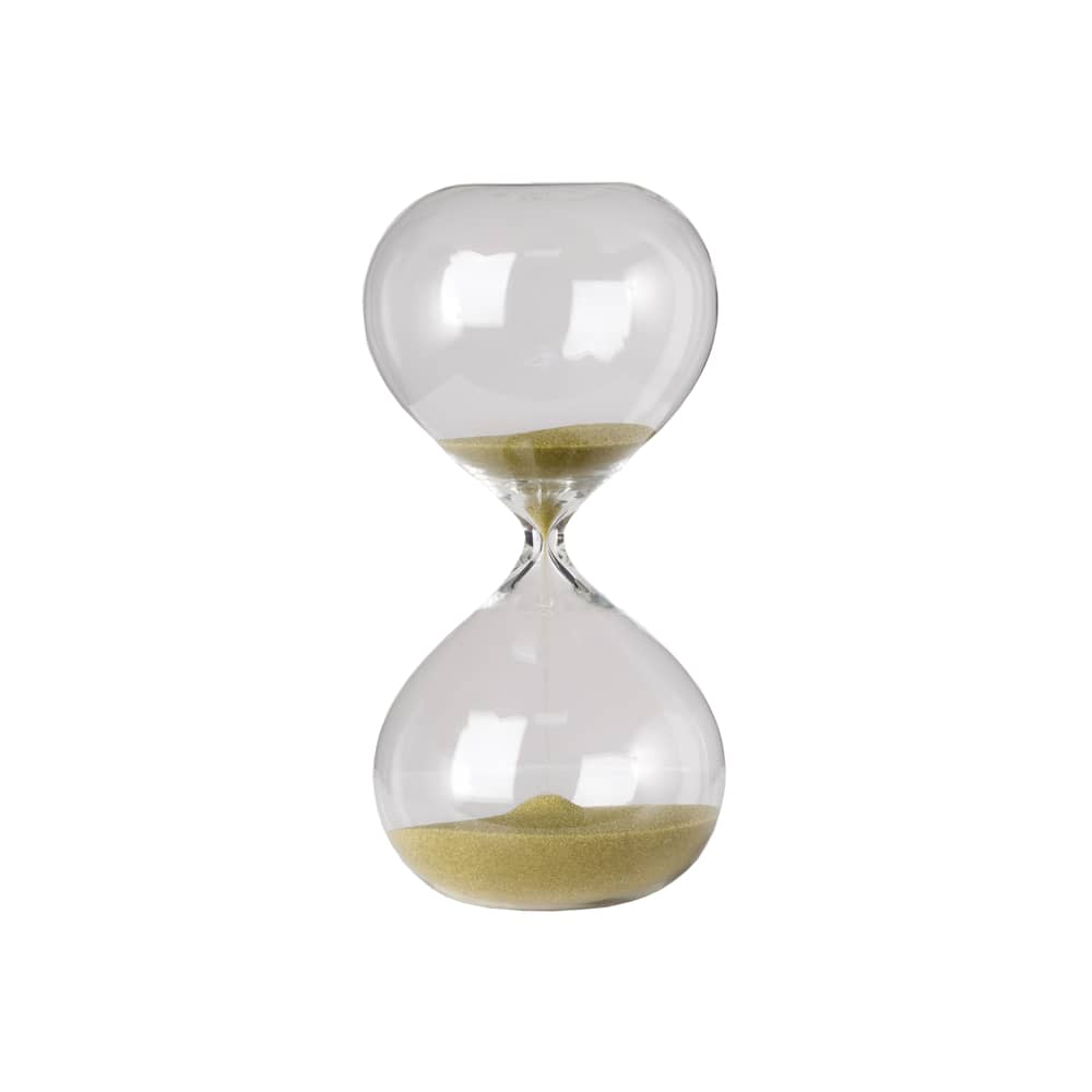 Clessidra Ball Small vetro oro / 30 min - H 20 cm - Pols Potten - Oro - Vetro