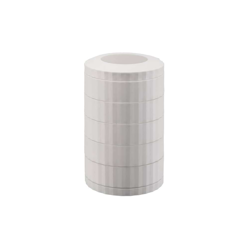 Distributeur de capsules de café Plissé / Pour 40 capsules - Alessi - Blanc - Résine thermoplastique