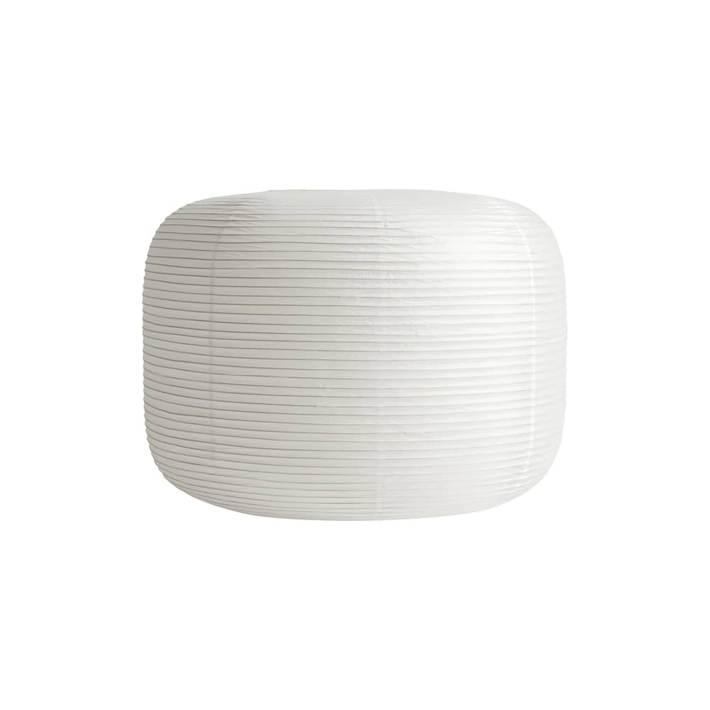 Paralume Paper Shade Donut carta bianco / Ø 80 cm - Senza sistema elettrico - Hay - Ø 80 cm / Bianco - Bambù, Carta