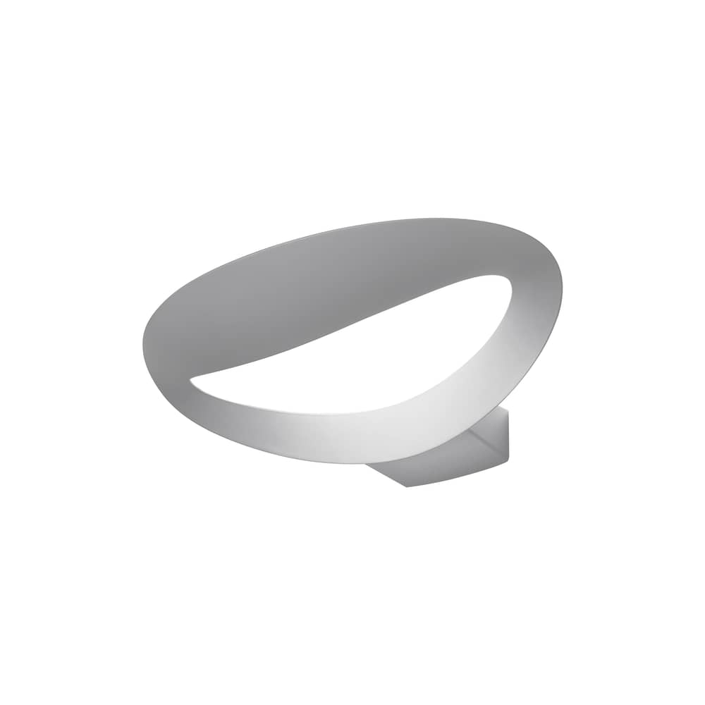 Applique Mesmeri métal blanc - Artemide - Blanc - Aluminium verni