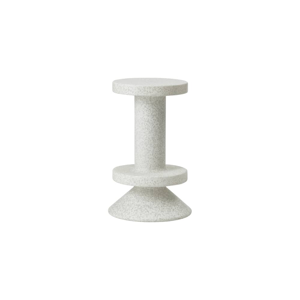 Tabouret haut Bit / H 65 cm - Recyclé - Normann Copenhagen - Blanc - Polyéthylène recyclé