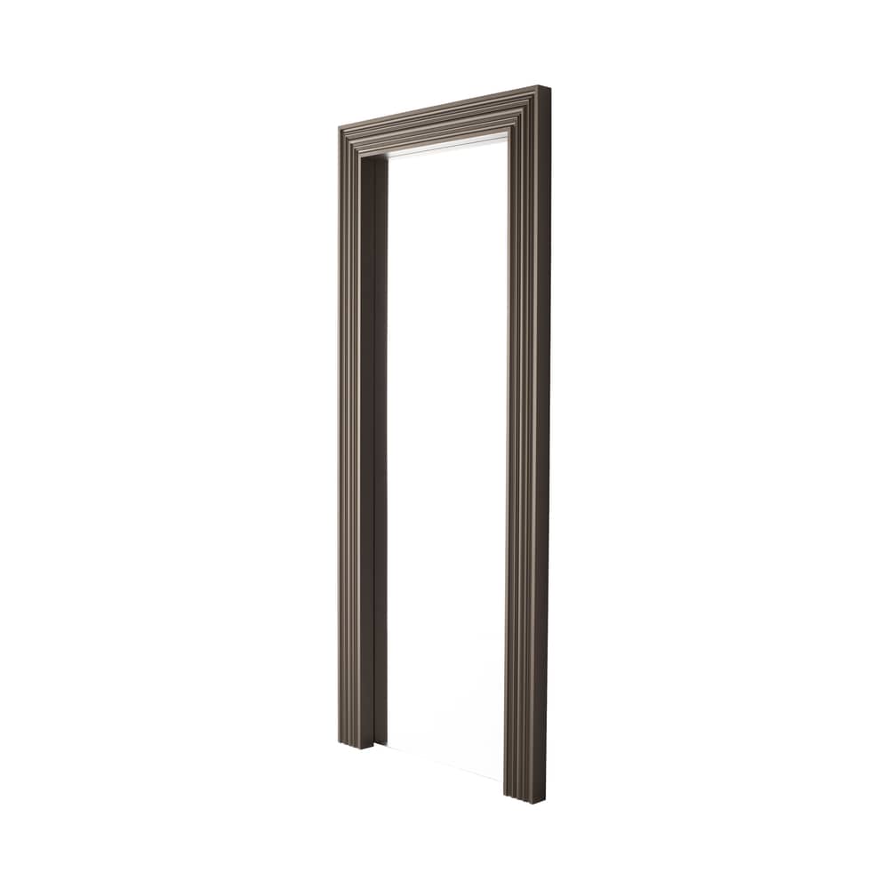 Stellspiegel Oodh metall gold / B 81 x H 190 cm - Opinion Ciatti - L 81 cm / Bronze - extrudiertes Aluminium, Glas