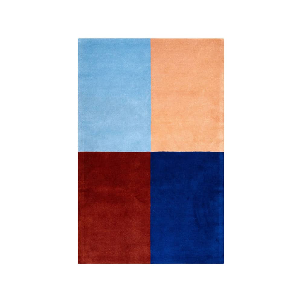 Tapis Balance / 210 x 140 cm - Laine tuftée main - COLORTHERAPIS - 210 x 140 cm / Multicolore - Laine de Nouvelle-Zélande