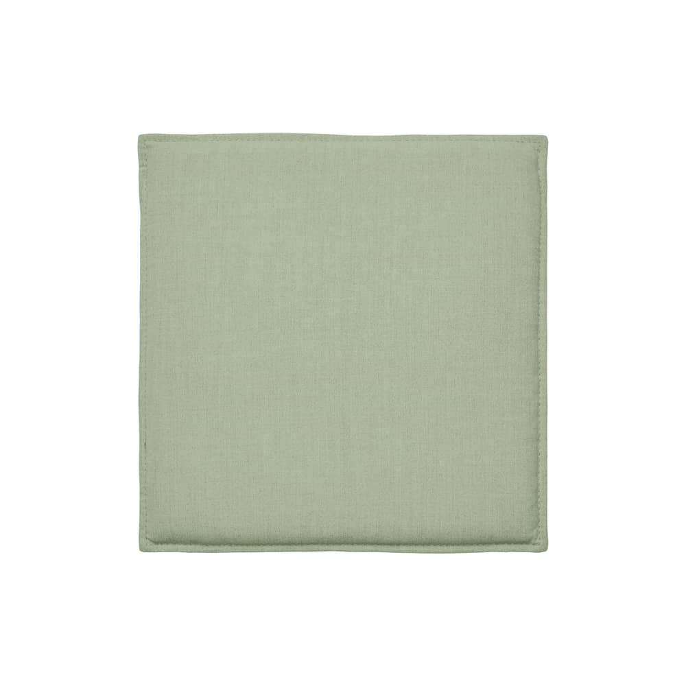 Zubehör  textil grün / Sitzkissen für Stuhl & Armlehnstuhl Dapple - Ferm Living - Grün Teegrün - Outdoor-Stoff, Schaumstoff