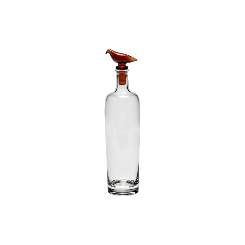 Carafe Perch / Ø 9 x H 30.5 cm - Serax - Transparent & ambre - Verre