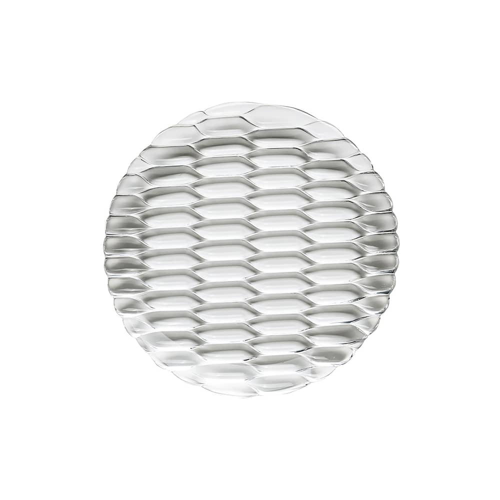 Dessertteller Jellies Family plastikmaterial transparent / Ø 21,5 cm - Kartell - Transparent (farblos) - Thermoplastisches Polykarbonat