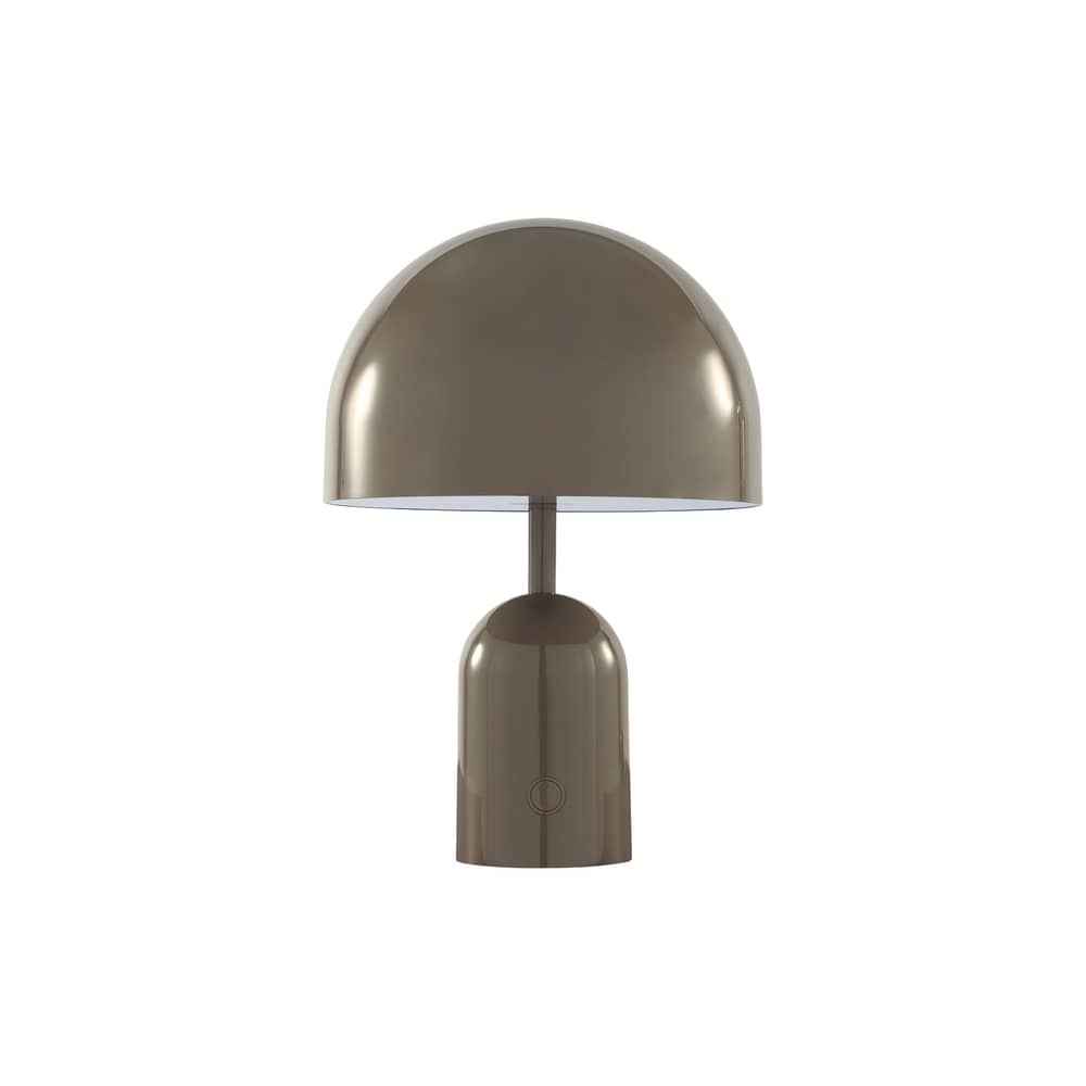 Schnurlosleuchte Bell LED plastikmaterial braun - Tom Dixon - Taupe - ABS