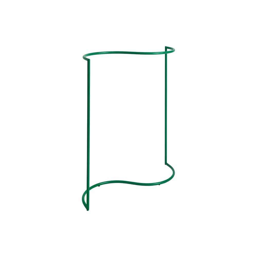 Supporto Colour Rack metallo verde / Forma S - L 144 x P 60 cm - Hay - Verde giungla - Acciaio termolaccato
