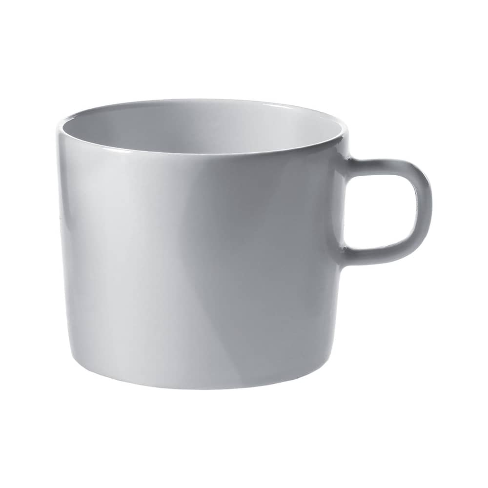 Coffee cup Platebowlcup Alessi - White - Ceramic | Made In Design