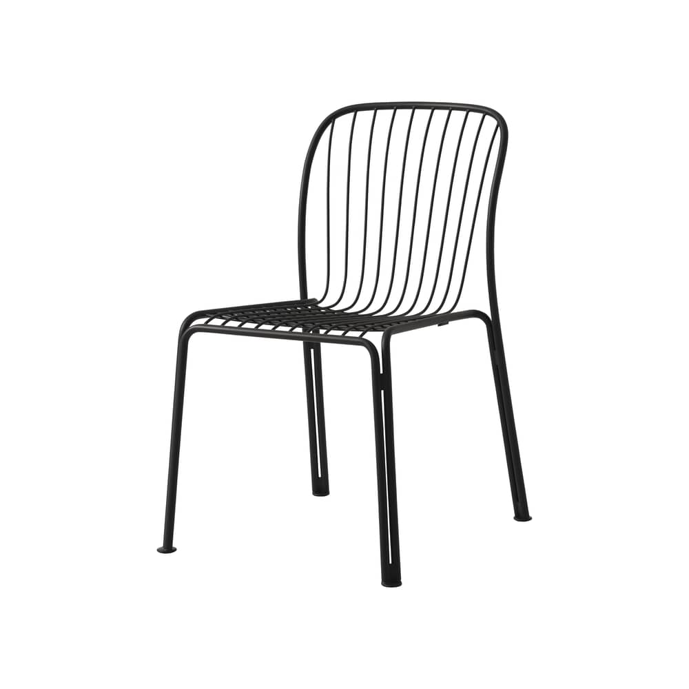 Chaise Thorvald SC94 - &tradition - Noir chaud - Acier