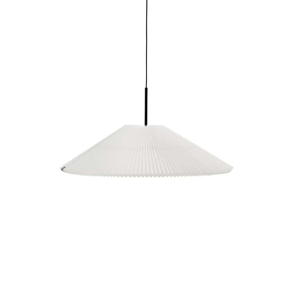 Suspension Nebra Small tissu blanc / LED - Abat-jour ajustable Ø 40 à 75 cm / Seconde vie - NEW WORKS - Ø 40 cm / Blanc - Acier, Aluminium, Tyvek