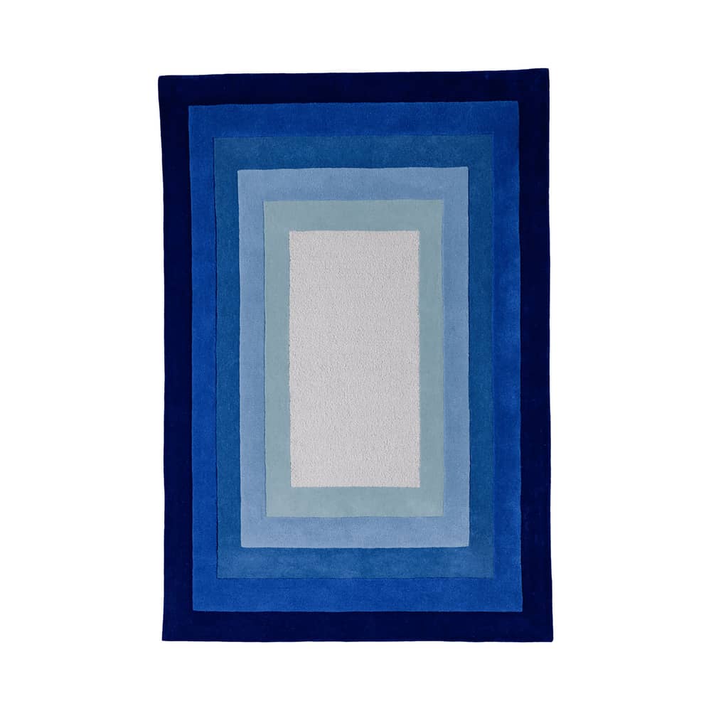 Tapis Blue Lens / 240 x 170 cm - Tufté main - COLORTHERAPIS - 240 x 170 cm - Laine vierge de Nouvelle-Zélande