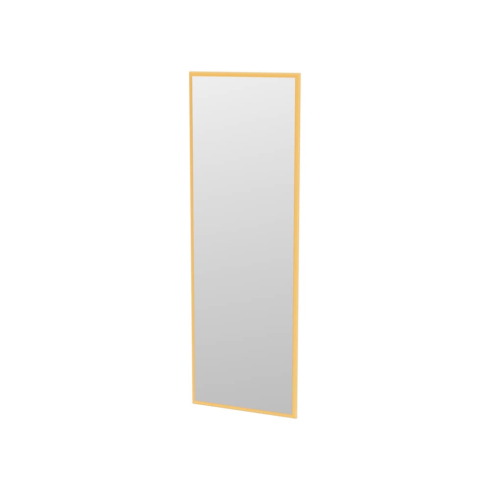 Wandspiegel Colour Frame - Like holz gelb / 35,4 x 105 x T 1,6 cm - MONTANA - Akazie 166 -  Verre miroir, lackierte Holzfaserplatte