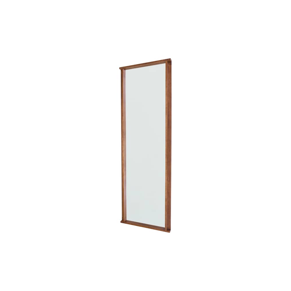 Wandspiegel Symmetry Large holz natur / B 53.8 cm x H 163 cm - Frama  - Honig Esche -  Verre miroir, Gebeizte Massiveiche