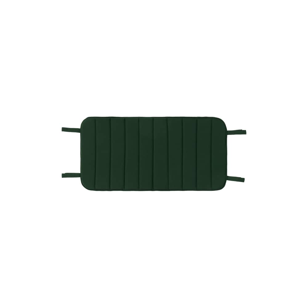 Accessoire / Coussin pour chaise & fauteuil de repas Vig - Normann Copenhagen - Vert - Mousse à mémoire de forme, Tissu outdoor
