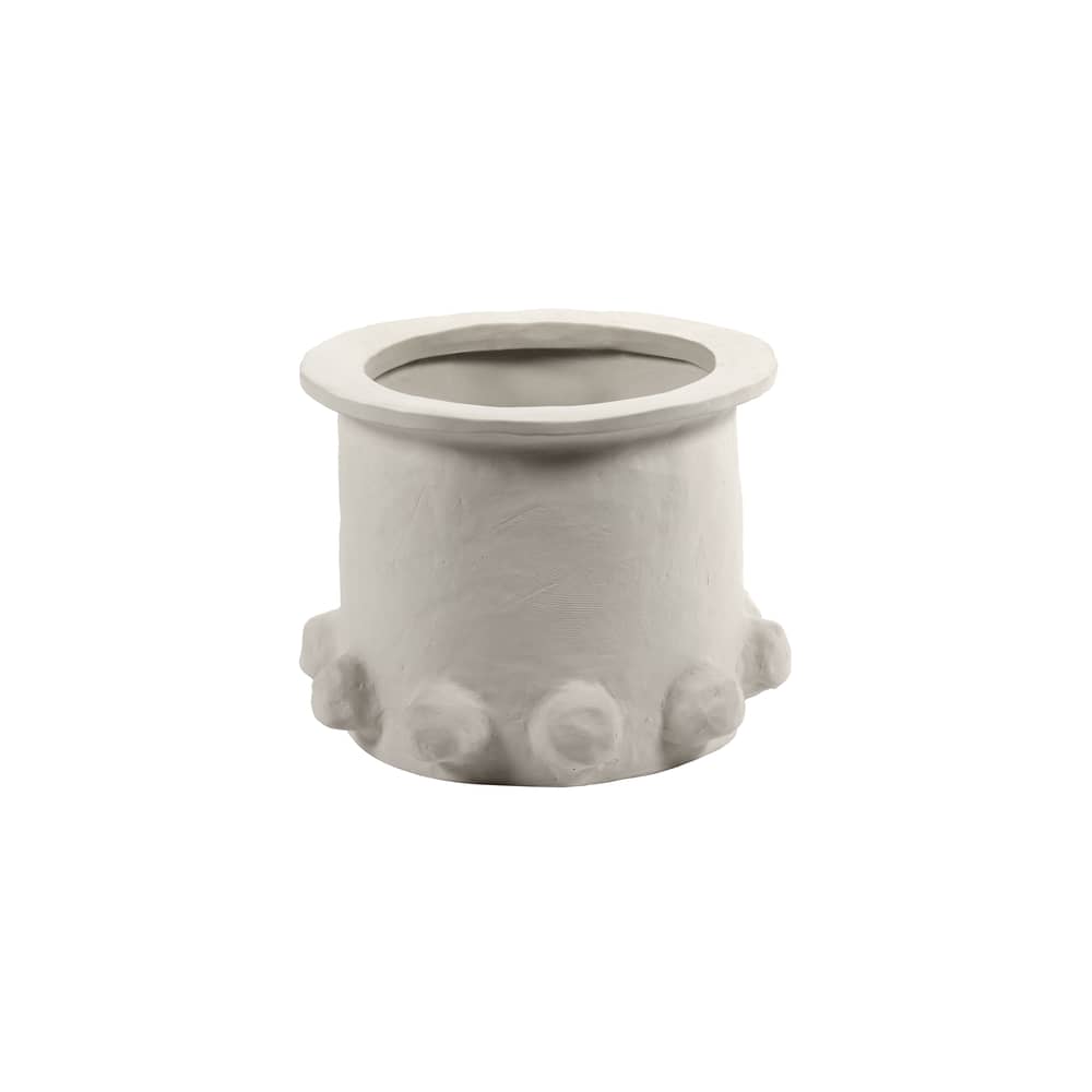 Molly 5 Medium Flower-pot holder ceramic beige / Ø 29.5 x H 22.5 cm - Serax - Ø 29.5 x H 22.5 cm - Sandstone