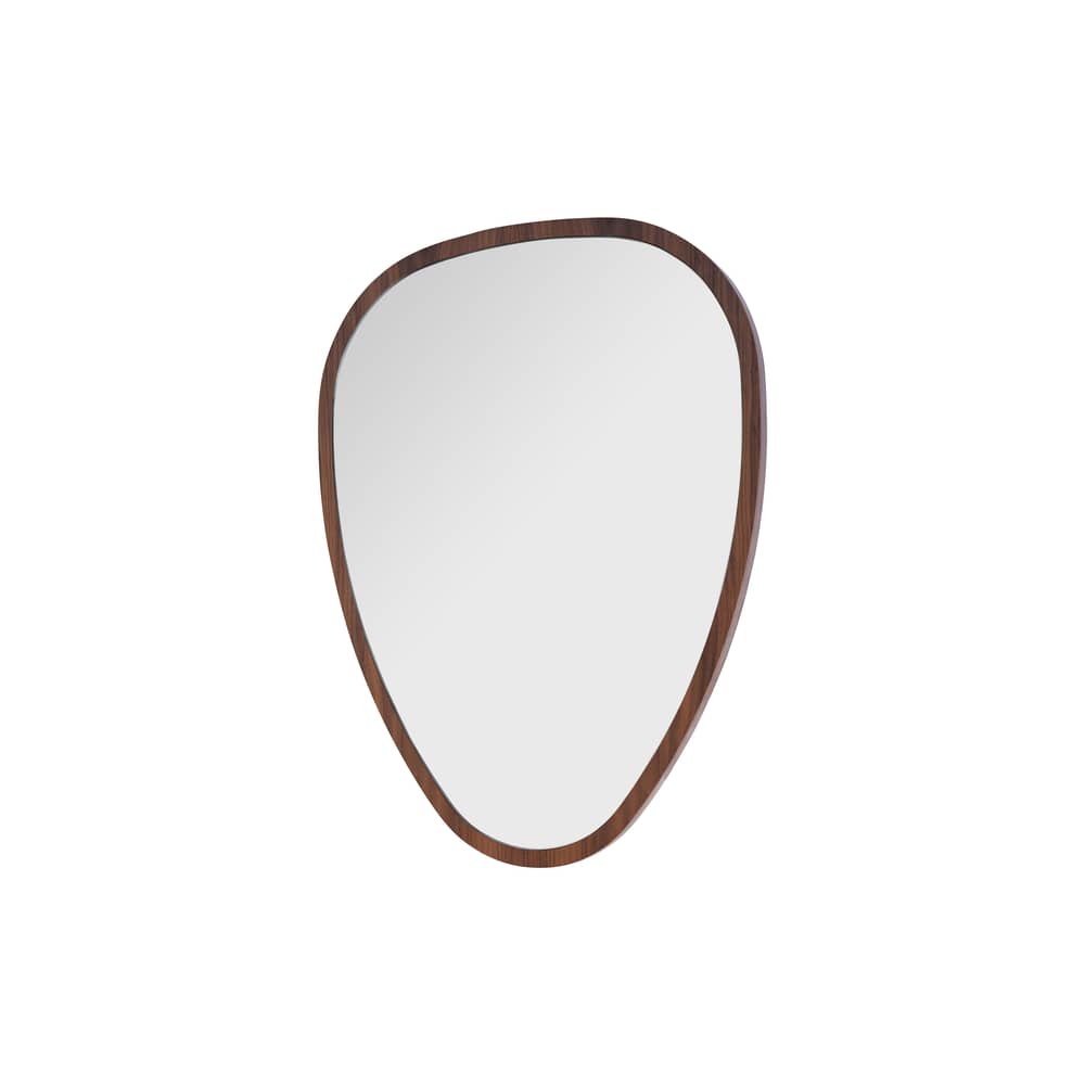 Miroir mural Ovo Medium bois naturel / 57 x 75 cm - Noyer - Maison Sarah Lavoine - Noyer - Noyer