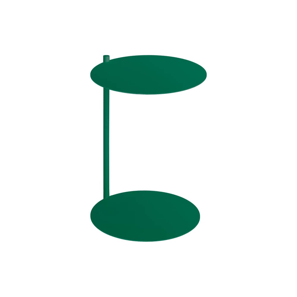 Ande End table metal green / Ø 40 x H 55 cm - NOO.MA - Watermelon Green - Recycled steel