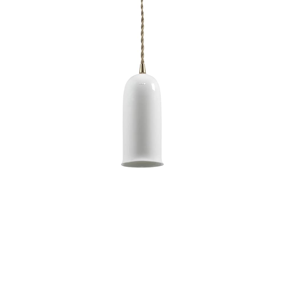 Olympia n°1 Pendant ceramic white / Ø 7.6 x H 17 cm - Serax - N°1 / Ø 7.6 x H 17 cm - China