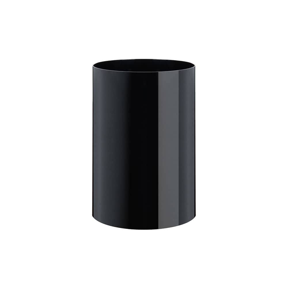 Corbeille à papier  plastique noir - Kartell - Noir opaque - Polypropylène recyclé