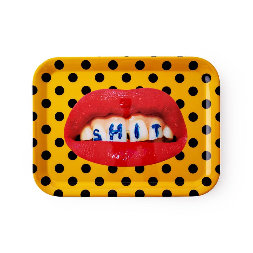 Seletti Toiletpaper - Shit Tray - yellow | Made In Design UK