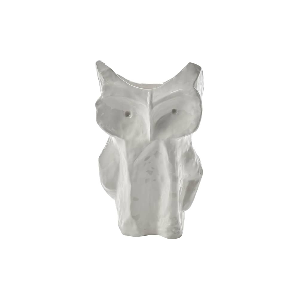 Vase After Midnight Owl  céramique blanc / Large - H 30 cm - Serax - Blanc - Grès émaillé