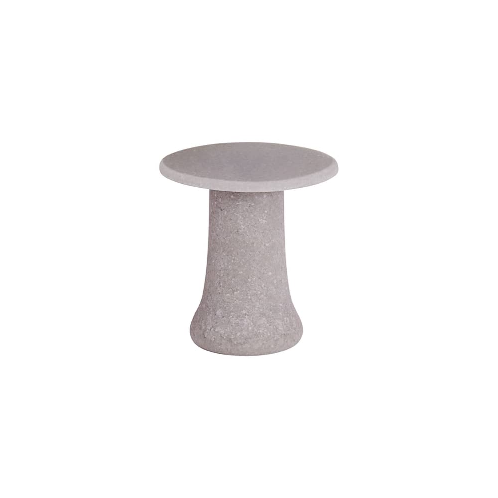 Table d\'appoint Babar verre violet / Ø 42 x H 41 cm - 100% recyclé / Fait main - Glas Italia - Lavande - Verre recyclé