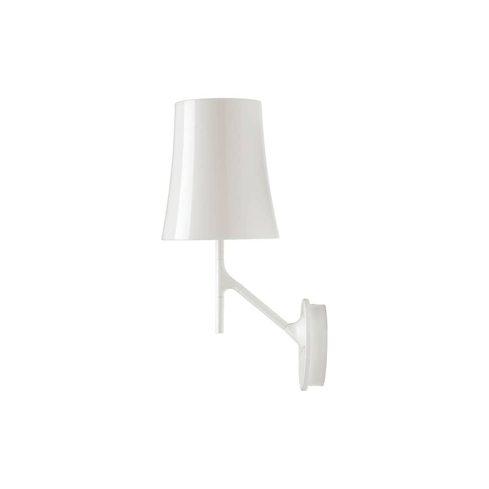 Birdie Wall light metal white / Ludovica & Roberto Palomba, 2011 - Foscarini - White - Polycarbonate, Varnished stainless steel
