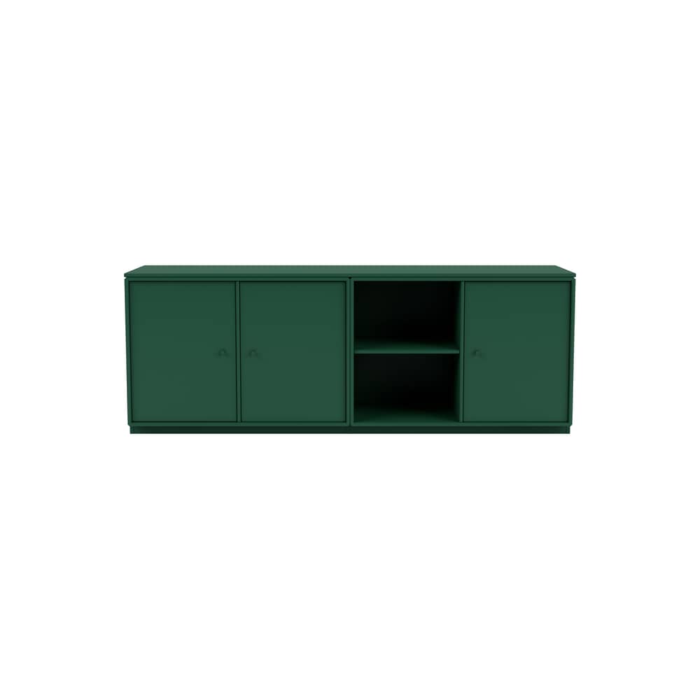 Buffet Save bois vert / L 139.2 x P 38 x H 51 cm - MONTANA - Pine 136 - MDF laqué