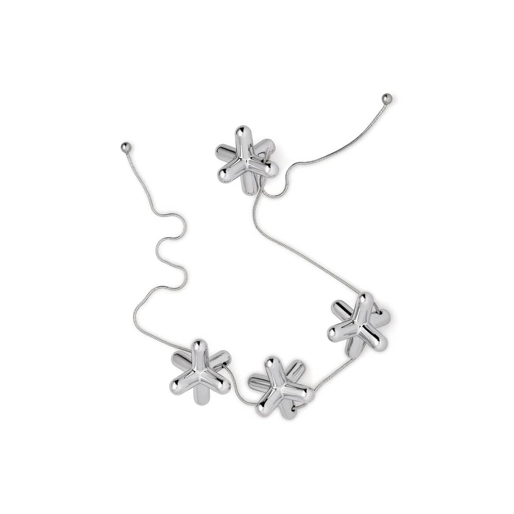 Dessous de plat Tripod métal - Alessi - Chromé - Zamac chromé