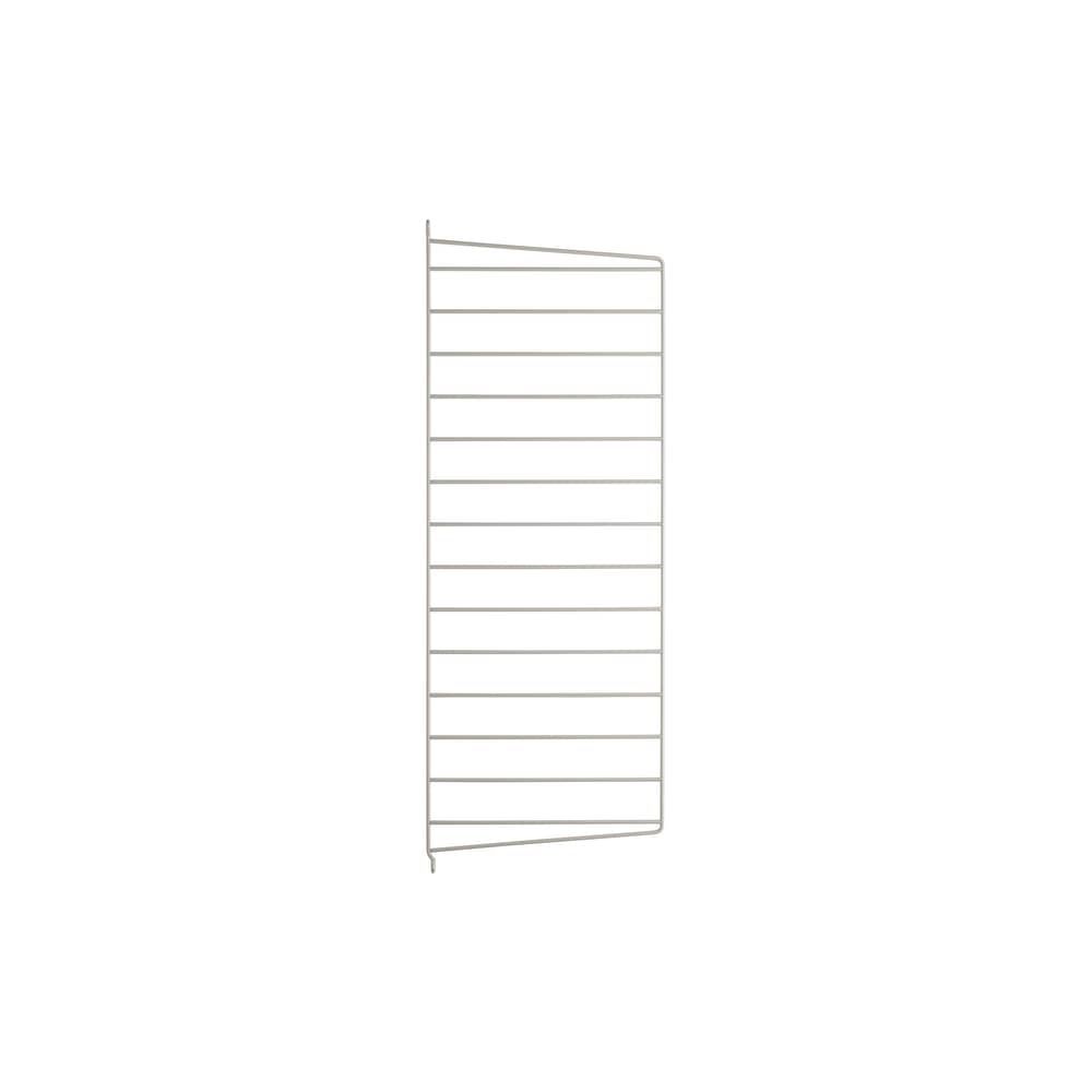  Wall mount metal beige / by unit - H 75 x D 30 cm - String Furniture - Beige - Lacquered steel