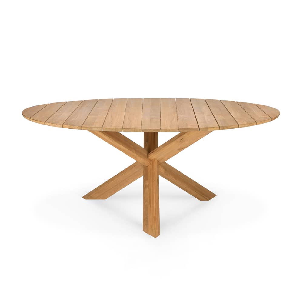 Table ronde Circle Outdoor Ethnicraft - nouvelle collection ethnicraft
