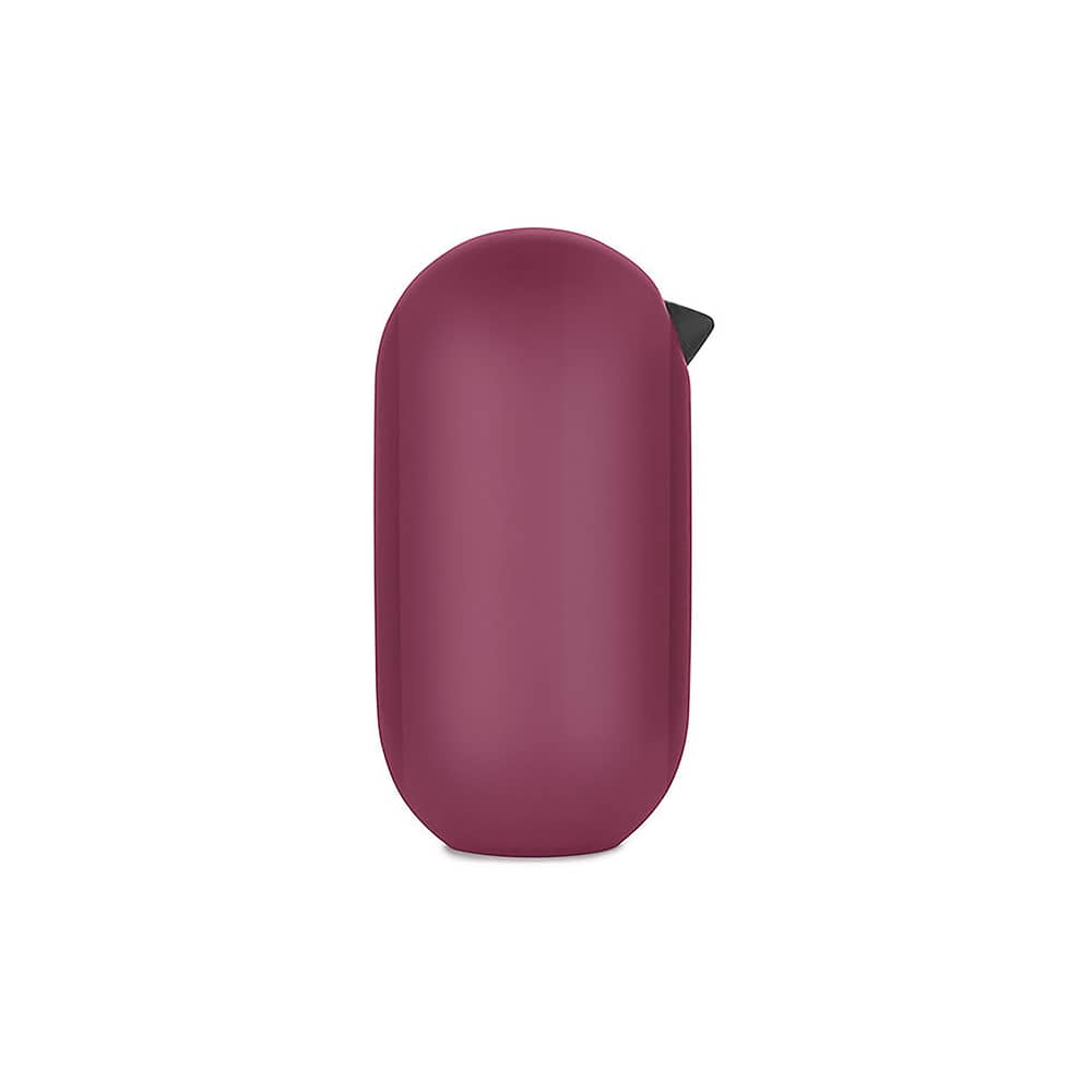 Figurine Little Bird   / H 5 x Ø 2,5 cm - Normann Copenhagen - Magenta - Chêne laqué