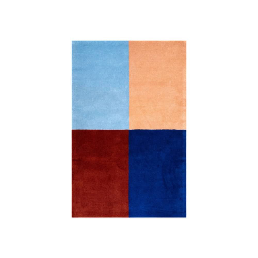 Tapis Balance / 180 x 120 cm - Laine tuftée main - COLORTHERAPIS - 180 x 120 cm / Multicolore - Laine de Nouvelle-Zélande