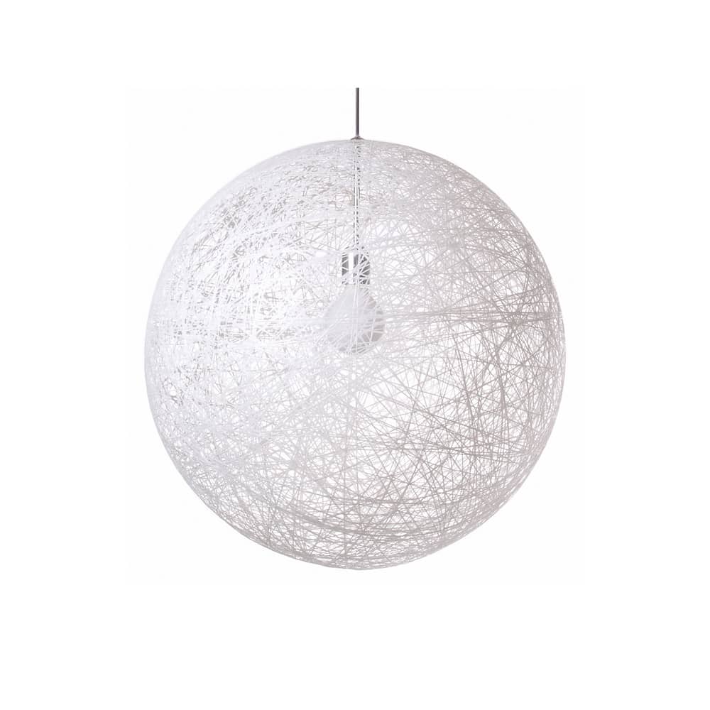 Suspension Random Light plastique blanc / Small - Ø 50 cm / Bertjan Pot, 2001 - Moooi - Blanc - Fibre de verre