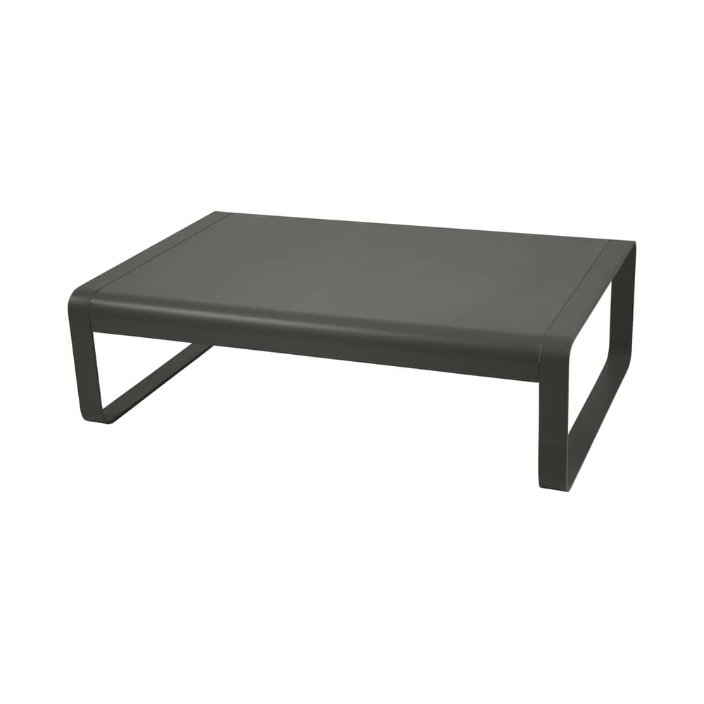 Table basse Bellevie métal vert gris / Aluminium - 103 x 75 cm - Fermob - Romarin - Aluminium laqué