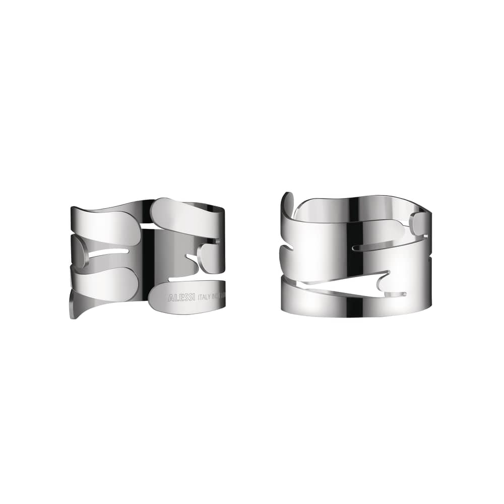 Portatovaglioli Clip Per Asola In Argento Placcato, Lunghezza 10 Cm - Fermas Cervietta Elegante Per Uomo E Donna, Ideale Per Matrimoni E Cene Formali, Confezione Regalo
