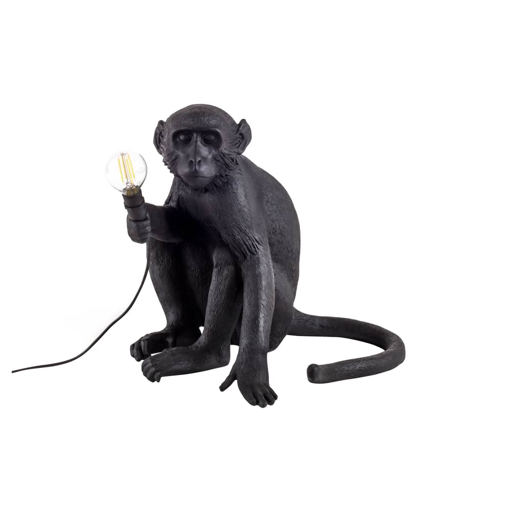 Lampe d\'extérieur Monkey OUTDOOR - Sitting / H 32 cm - Seletti - Sitting - Résine