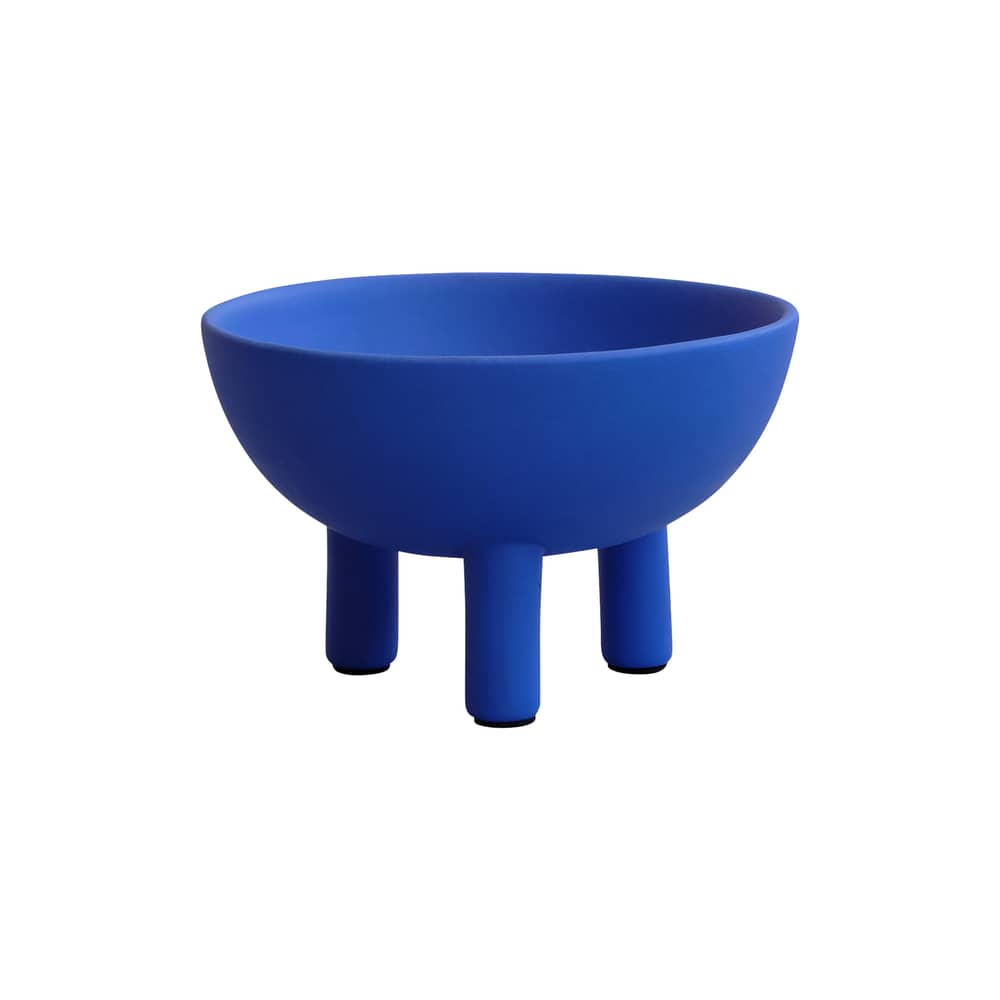 Coupe Duck Big céramique bleu / Ø 16 x H 11 cm - 101 COPENHAGEN - Bleu Marrakech - Céramique