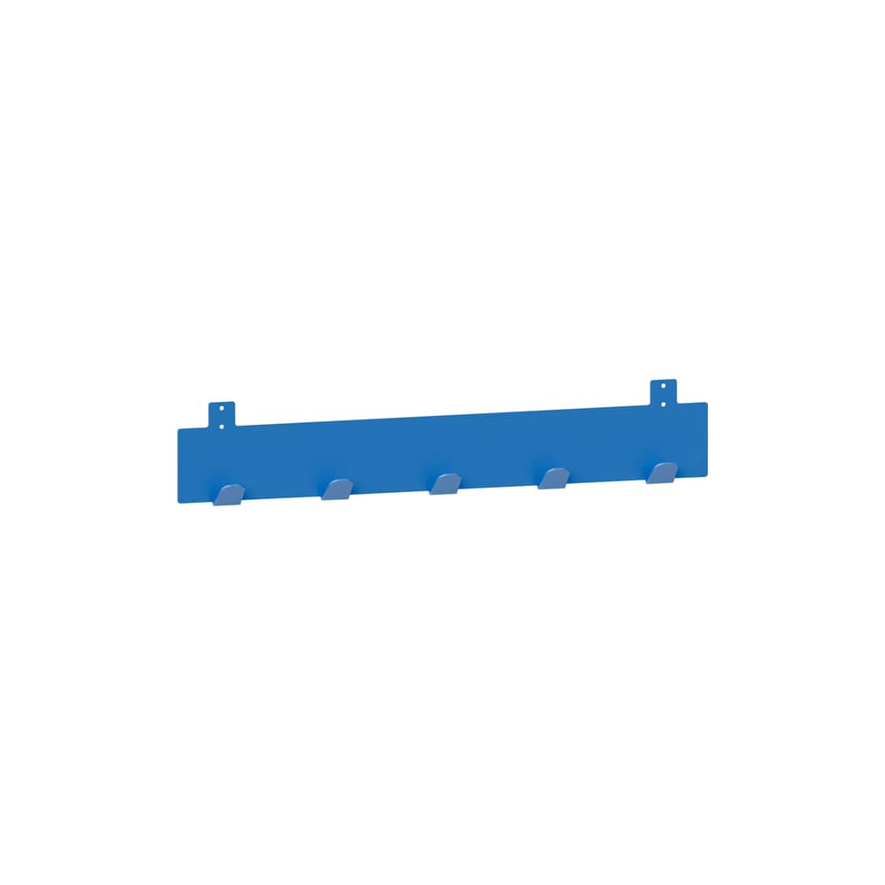  Accessory metal blue / Wall hooks for shelf Pli L 60 cm - TIPTOE - Azur blue - Powder coated steel