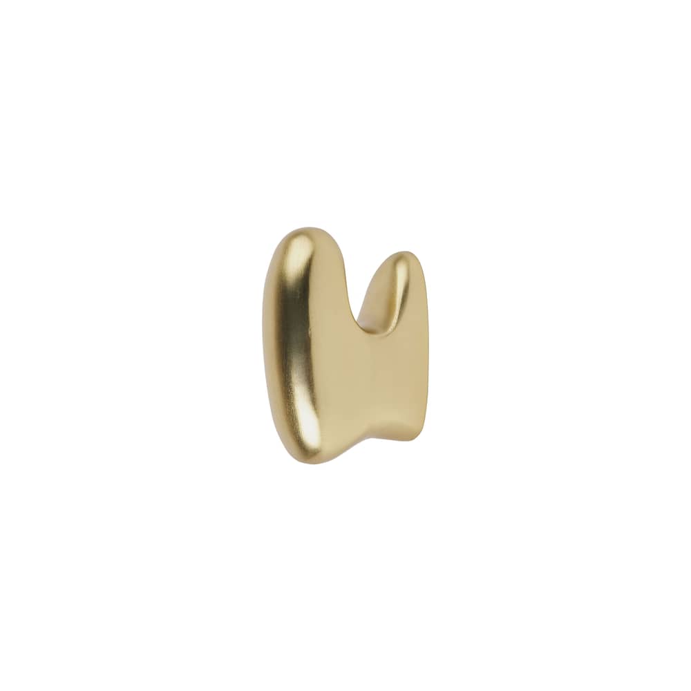 Patère Roberta métal or / Prof. 7 cm - BROSTE COPENHAGEN - Or - Aluminium